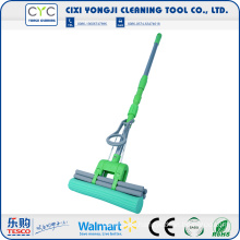 Floor cleanroom mop with pva sponge mop up